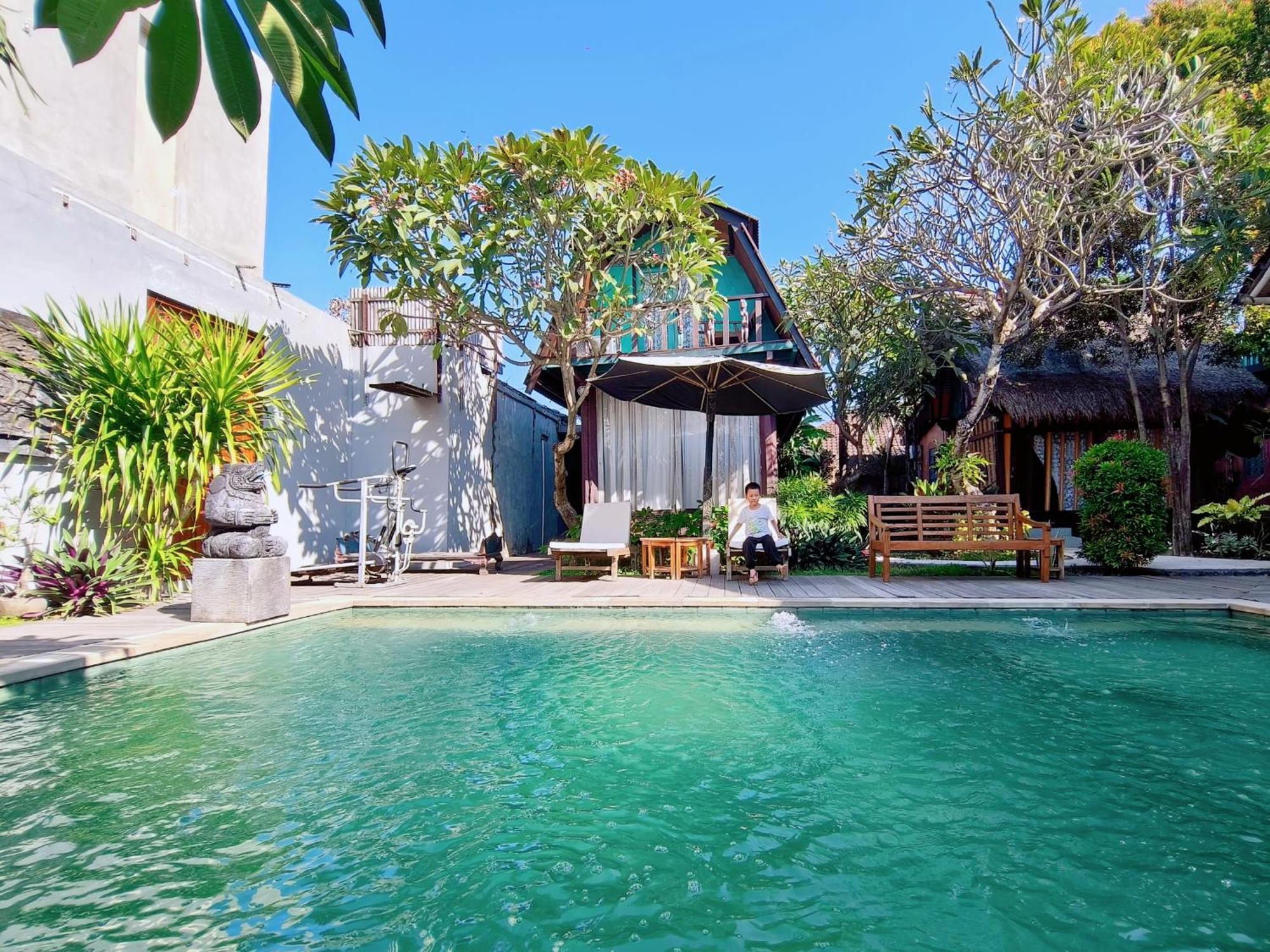 Bed and Breakfast Panda Lumbung Sanur Exterior foto